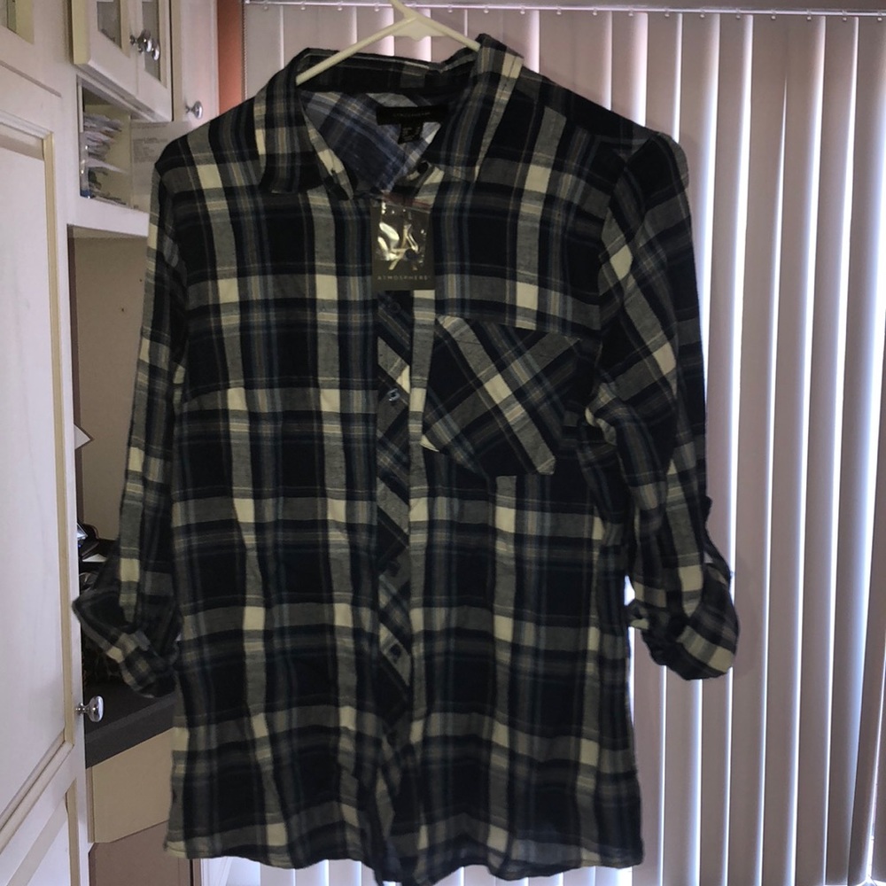 Blue flannel